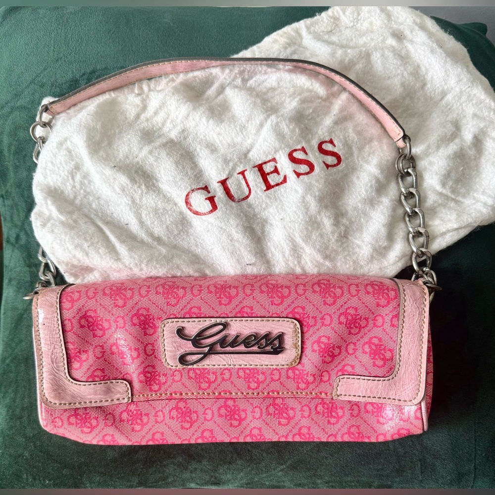 Hot Pink Guess Bag